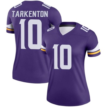 Fran Tarkenton Women's Purple Legend Jersey