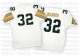 Franco Harris Men's White Authentic Throwback Jersey