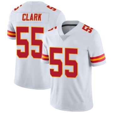 Frank Clark Youth White Limited Vapor Untouchable Jersey