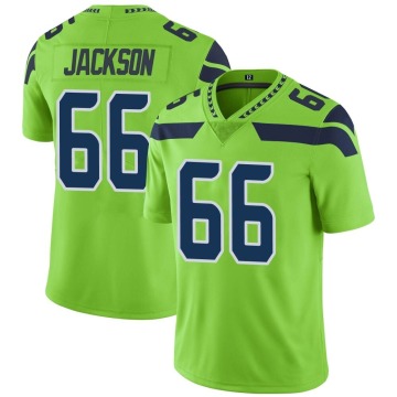 Gabe Jackson Youth Green Limited Color Rush Neon Jersey