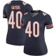 Gale Sayers Women's Navy Legend Color Rush Jersey