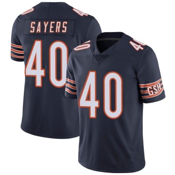 Gale Sayers Youth Navy Limited Team Color Vapor Untouchable Jersey