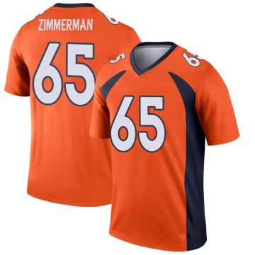 Gary Zimmerman Men's Orange Legend Jersey