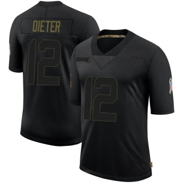 Gehrig Dieter Youth Black Limited 2020 Salute To Service Jersey