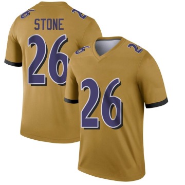 Geno Stone Youth Gold Legend Inverted Jersey