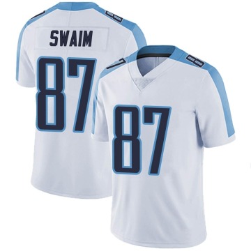 Geoff Swaim Youth White Limited Vapor Untouchable Jersey