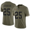 George Atkinson Men's Olive Limited 2022 Salute To Service Jersey
