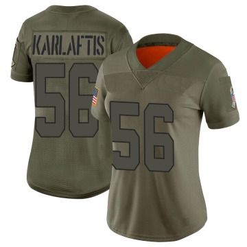 George Karlaftis Women's Camo Limited 2019 Salute to Service Jersey