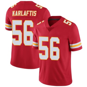 George Karlaftis Youth Red Limited Team Color Vapor Untouchable Jersey