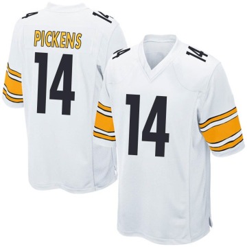 George Pickens Youth White Game Jersey