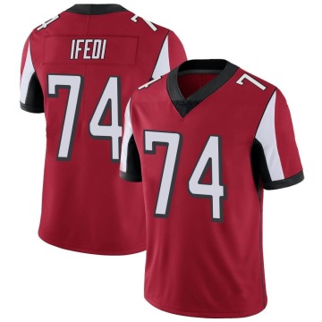 Germain Ifedi Youth Red Limited Team Color Vapor Untouchable Jersey