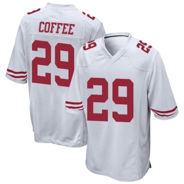Glen Coffee Youth Coffee Game White Jersey