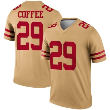 Glen Coffee Youth Coffee Legend Gold Inverted Jersey