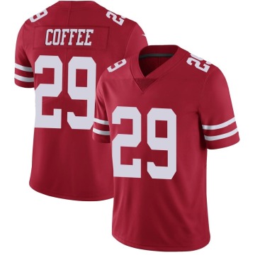 Glen Coffee Youth Coffee Limited Red Team Color Vapor Untouchable Jersey