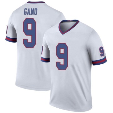 Graham Gano Youth White Legend Color Rush Jersey