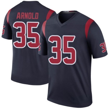 Grayland Arnold Youth Gray Legend Color Rush Navy Jersey