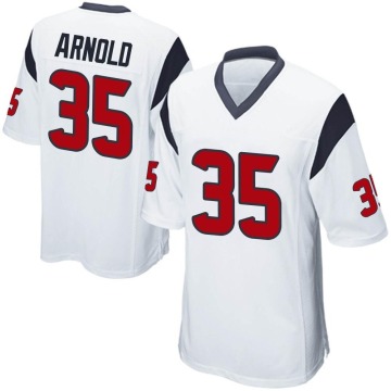Grayland Arnold Youth White Game Jersey