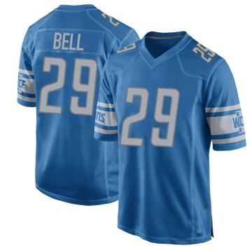 Greg Bell Men's Blue Game Team Color Jersey