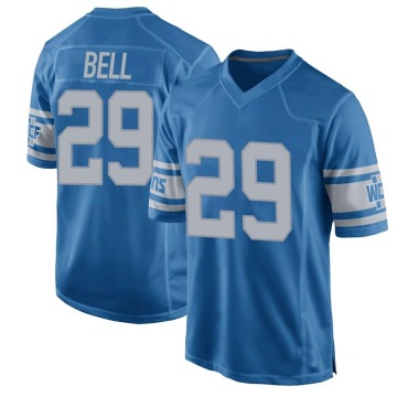 Greg Bell Youth Blue Game Throwback Vapor Untouchable Jersey