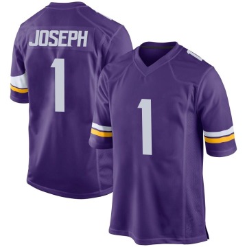 Greg Joseph Men's Purple Game Team Color Jersey