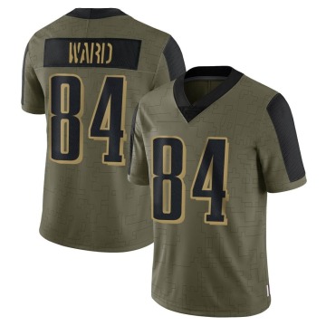 Greg Ward Men's Olive Limited 2021 Salute To Service Jersey