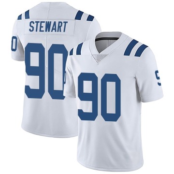 Grover Stewart Youth White Limited Vapor Untouchable Jersey