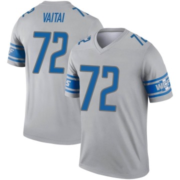 Halapoulivaati Vaitai Youth Gray Legend Inverted Jersey