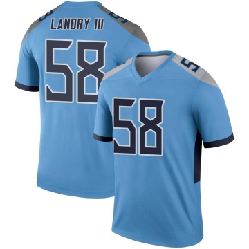 Harold Landry III Men's Light Blue Legend Jersey