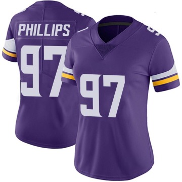 Harrison Phillips Women's Purple Limited Team Color Vapor Untouchable Jersey