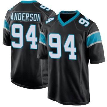 Henry Anderson Youth Black Game Team Color Jersey