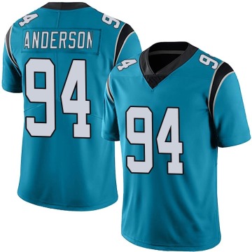 Henry Anderson Youth Blue Limited Alternate Vapor Untouchable Jersey