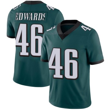 Herman Edwards Youth Green Limited Midnight Team Color Vapor Untouchable Jersey