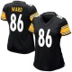 Hines Ward Women's Black Game Team Color Jersey