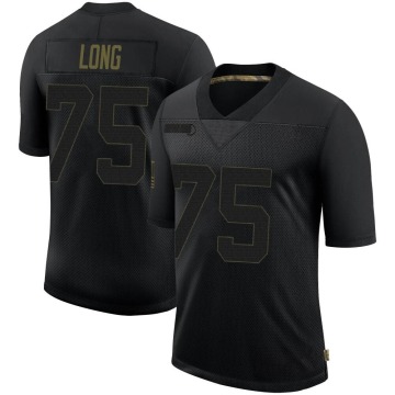 Howie Long Men's Black Limited 2020 Salute To Service Jersey