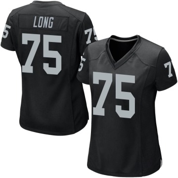 Howie Long Women's Black Game Team Color Jersey