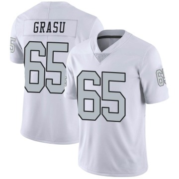 Hroniss Grasu Men's White Limited Color Rush Jersey