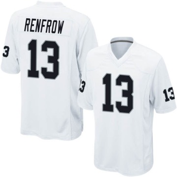 Hunter Renfrow Youth White Game Jersey