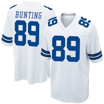 Ian Bunting Youth White Game Jersey