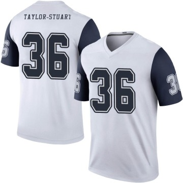 Isaac Taylor-Stuart Youth White Legend Color Rush Jersey