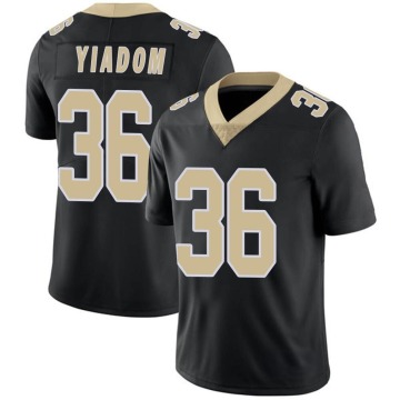 Isaac Yiadom Youth Black Limited Team Color Vapor Untouchable Jersey
