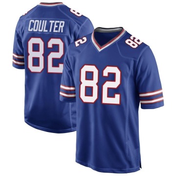 Isaiah Coulter Men's Royal Blue Game Team Color Jersey