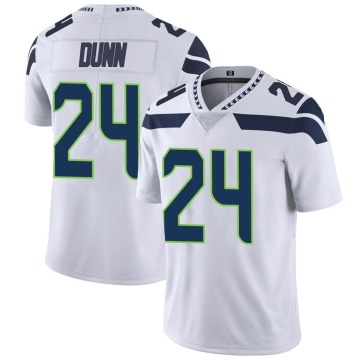 Isaiah Dunn Youth White Limited Vapor Untouchable Jersey