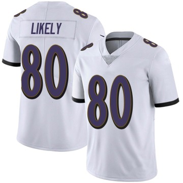 Isaiah Likely Men's White Limited Vapor Untouchable Jersey