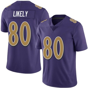 Isaiah Likely Youth Purple Limited Team Color Vapor Untouchable Jersey