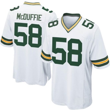 Isaiah McDuffie Youth White Game Jersey