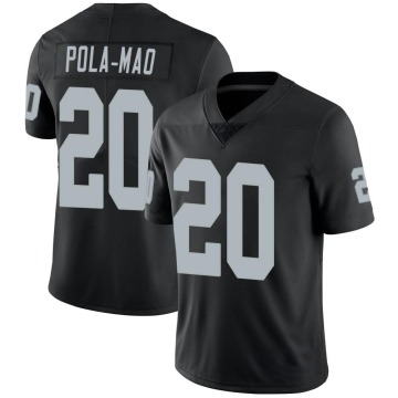 Isaiah Pola-Mao Youth Black Limited Team Color Vapor Untouchable Jersey