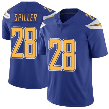 Isaiah Spiller Youth Royal Limited Color Rush Vapor Untouchable Jersey