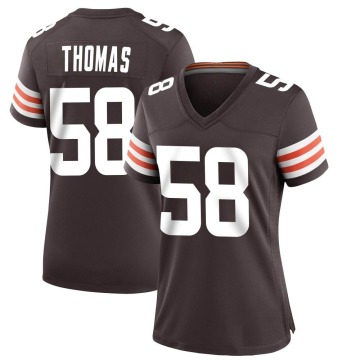 Isaiah Thomas Women's Brown Game Team Color Jersey