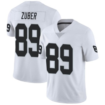 Isaiah Zuber Youth White Limited Vapor Untouchable Jersey