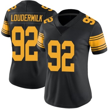 Isaiahh Loudermilk Women's Black Limited Color Rush Jersey